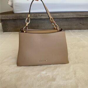 Michael Kors Classic Tan Satchel, Shoulder Bag Crossbody, Holiday Gifts for Her